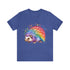Rainbow Hedgehog - Short Sleeve Tee Heather True Royal